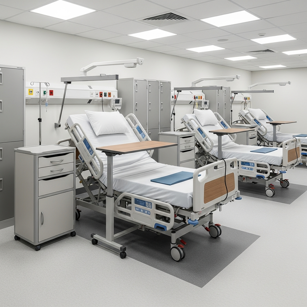 Adjustable Hospital Beds